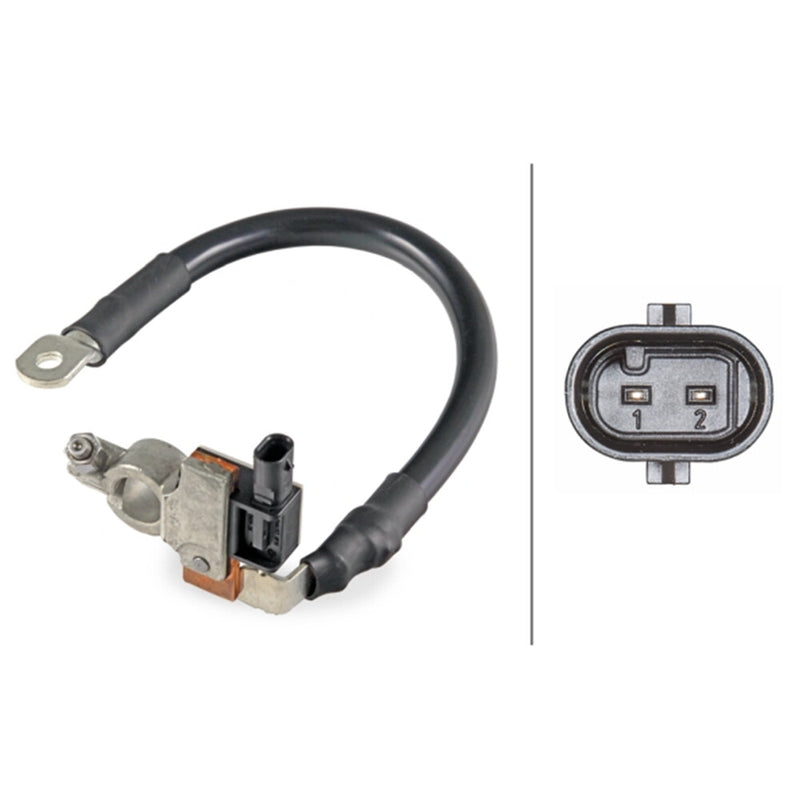 WXZOS 1PC Battery Monitor Control Unit Cable Sensor for Audi A4 B8 S4 RS4 2008-2015