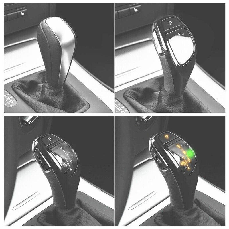 LED Gear Shift Knob w/START STOP Cover for BMW E81 E82 E87 E88 1Series 2006-2012
