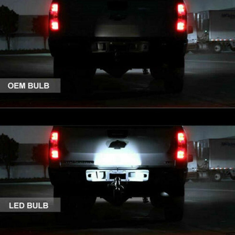 2Pcs 18 LED License Plate Light Lamp For Chevrolet Silverado Sierra Cadillac GMC