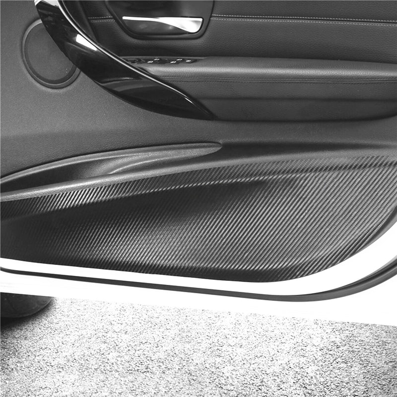 WXZOS 1SET PVC Interior Door Panel Cover Anti-collision Film for BMW X3 F25 2011-2017