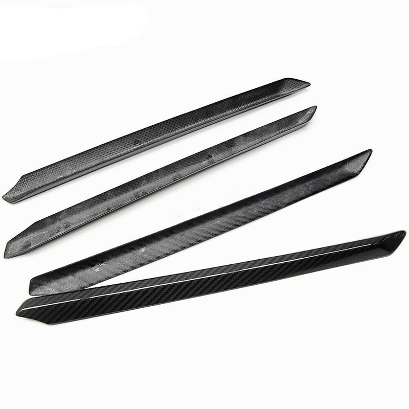 WXZOS Genuine Carbon Fiber Door Panel w/ No Light Trim for Audi A3 S3 RS3 2021-2023