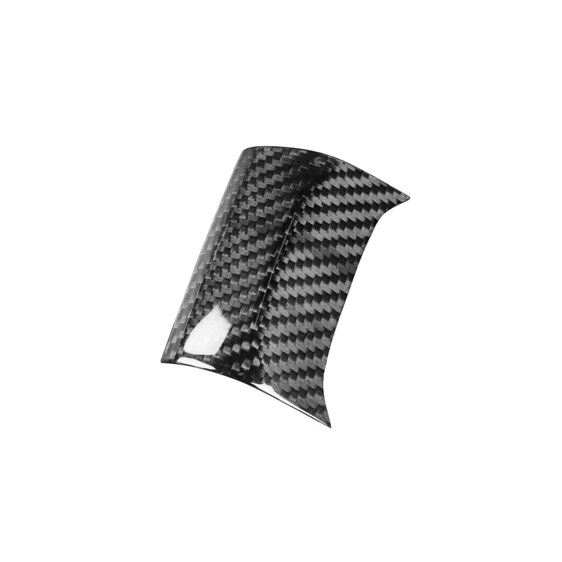 Car Genuine Carbon Fiber Gear Shift Knob Panel Trim for Honda Civic (AT) 2016-20