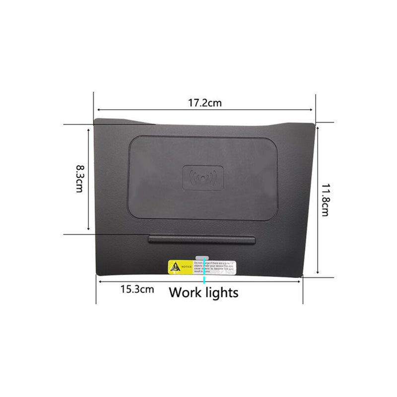 WXZOS Center Console Phone Wireless Fast Charging Pad for Hyundai ix25 2015-2019