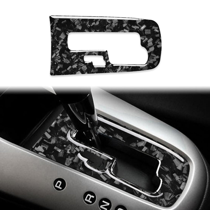 WXZOS Genuine Carbon Fiber Gear Shift Lever Panel Trim for Chevrolet Cruze 2009-2015