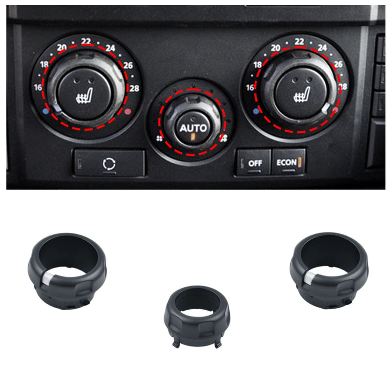 A/C Temperature Fan Speed Control Knob for Land Rover Discovery LR3 L319 2005-09