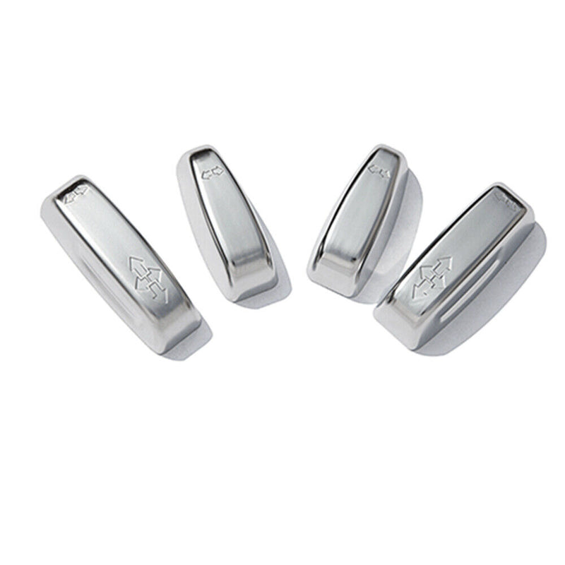 4Pcs Seat Adjustment Switch Button Cover Trim for Volvo XC60 V60 S60 V40