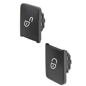 1PC Front Left Door Lock Switch Button Cover for Mercedes W204 X204 GLK 2007-13