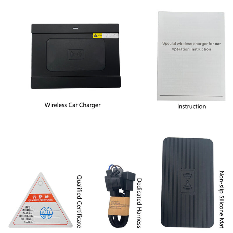 WXZOS Center Console Phone Wireless Fast Charging Pad for Kia Sorento 2015-2018