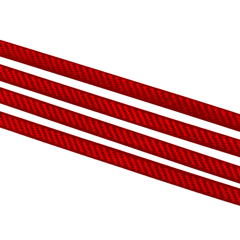 WXZOS Genuine Carbon Fiber Exterior Door Window Trim for Benz W206 C-class 2022-2024