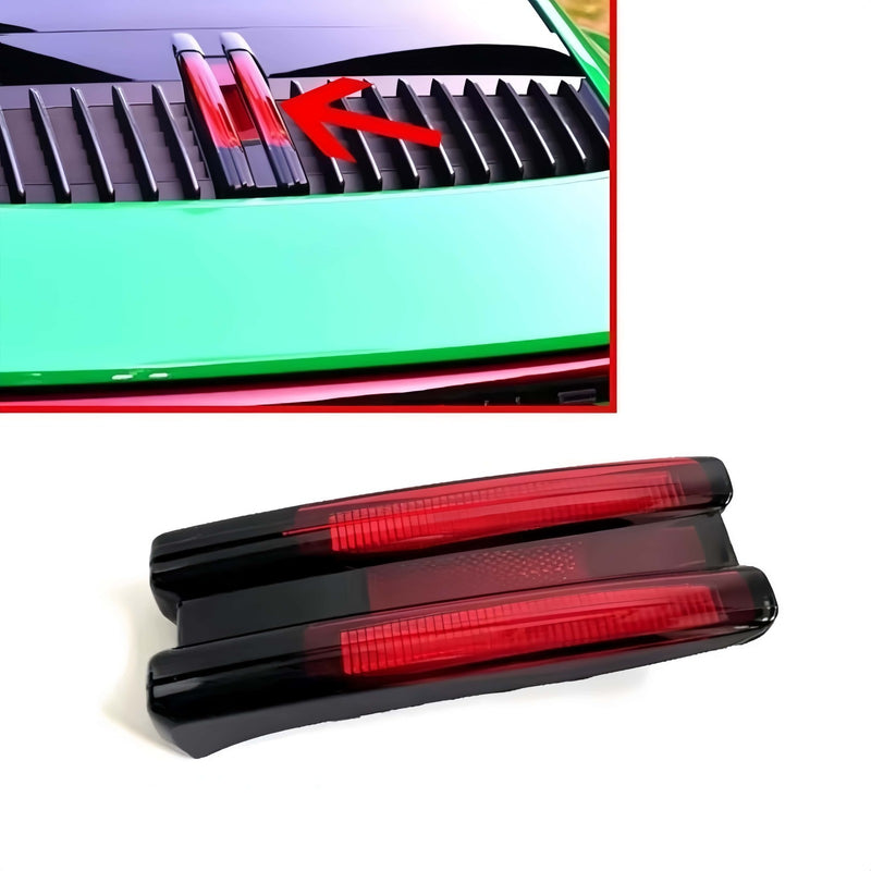 WXZOS Red Rear 3rd Third Brake Stop Light for Porsche 911 (992) Carrera 2019-2023