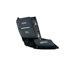 MMI Center Console Left NAV TEL Menu Switch Button 4G1919612 for Audi A6 C7 A7