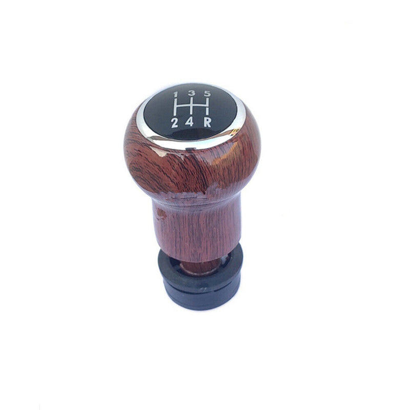 Mahogany 5Speed Gear Stick Shifter Knob for Audi 1998-2001 A6 C5 1998-2000 A4 B5