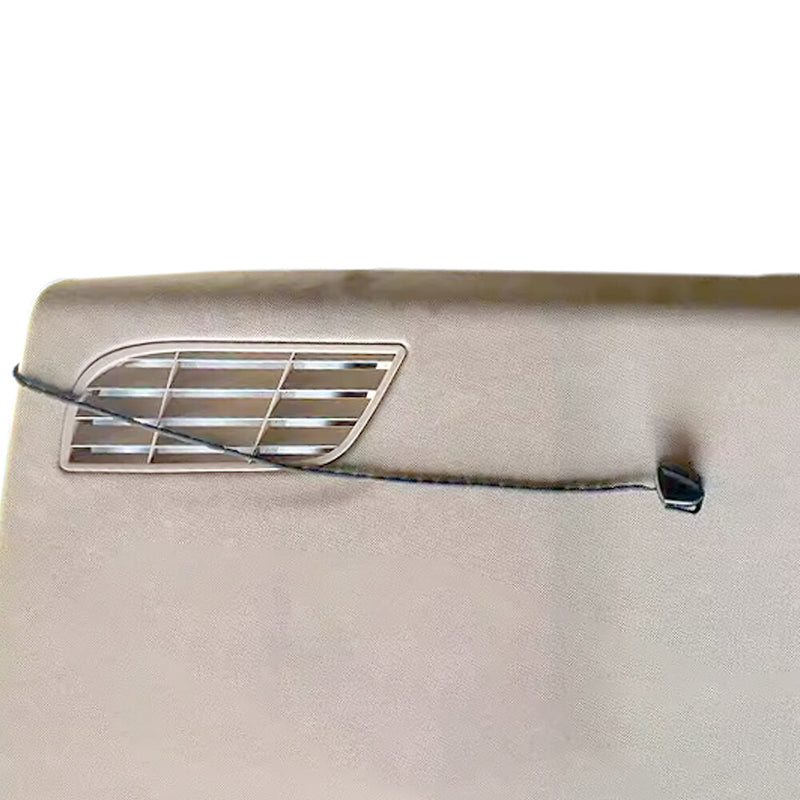 WXZOS Rear Left Parcell Shelf Cord Strap Cover for Porsche Panamera (970) 2010-2016