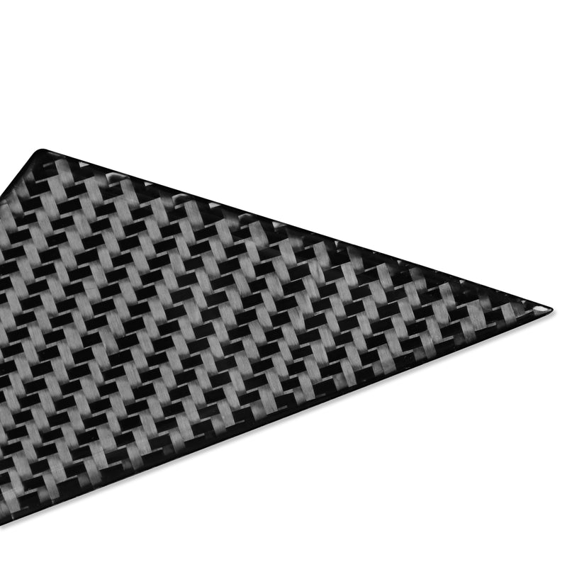 WXZOS Genuine Carbon Fiber A-Pillar Cover Trim for Porsche 718 Cayman (982) 2017-2025