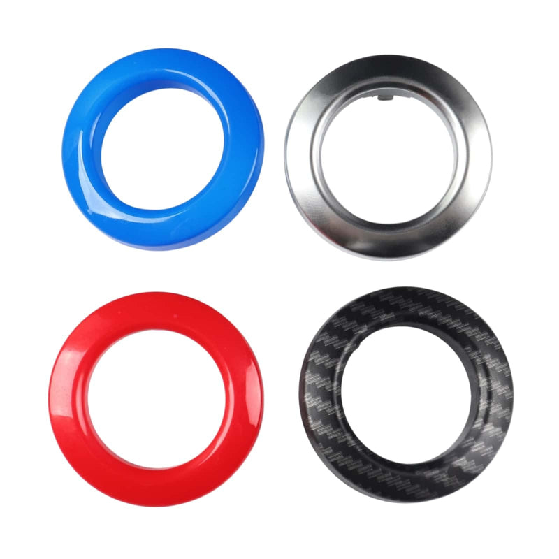 WXZOS Engine Start Stop Switch Button Trim Cover for BMW E63 E64 M6 6Series 2006-2009