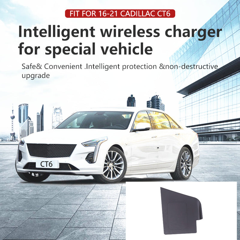 WXZOS Center Console Phone Wireless Fast Charging Pad for Cadillac CT6 2016-2021