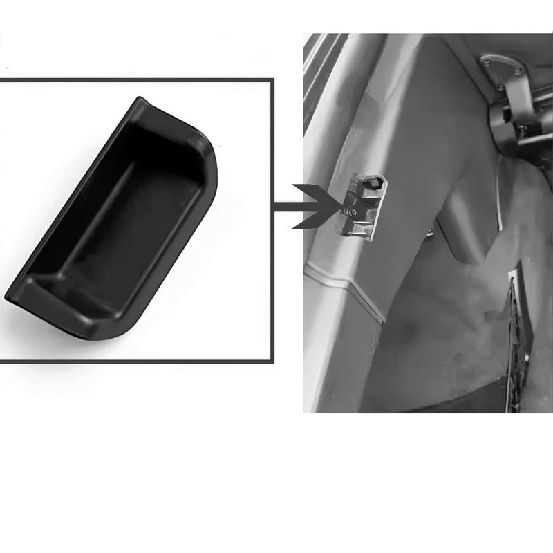 WXZOS Rear Trunk Screw Bolt Side Trim Panel Cap for Porsche Panamera (970) 2010-2016