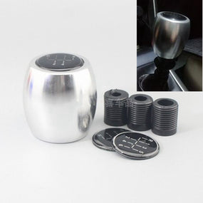 5/6 Speed Silver Aluminum Alloy Gear Shift Knob For Chevrolet Cruze 2010-2015