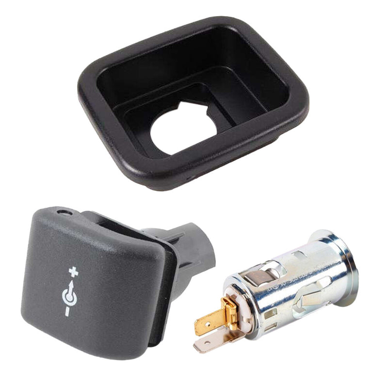 WXZOS Rear Trunk Power Outlet Plug Socket w/Cover for BMW E71 E72 F16 F86 X6 2008-2018