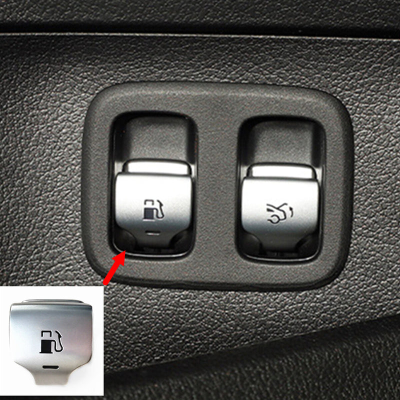 WXZOS Power Fuel Tank Switch Button Cover for Mercedes-Benz W223 S-Class 2021-2025