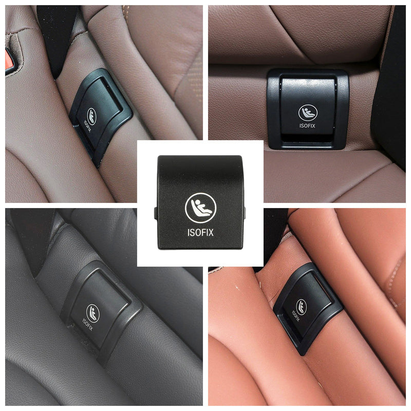 WXZOS Rear Seat ISOFIX Access Flap Cover Cap for BMW G05 F95 X5 X7 2019-2023