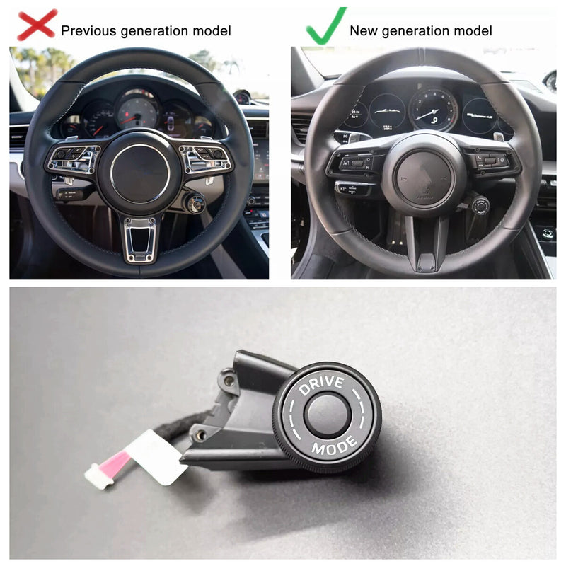 WXZOS Steering Wheel Sc Control Module Switch Button for Porsche Cayenne 2022-2025