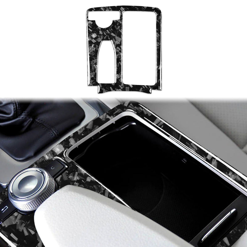 WXZOS Genuine Carbon Fiber Gear Shift Lever Trim for Mercedes W212 E-Class 2010-2012