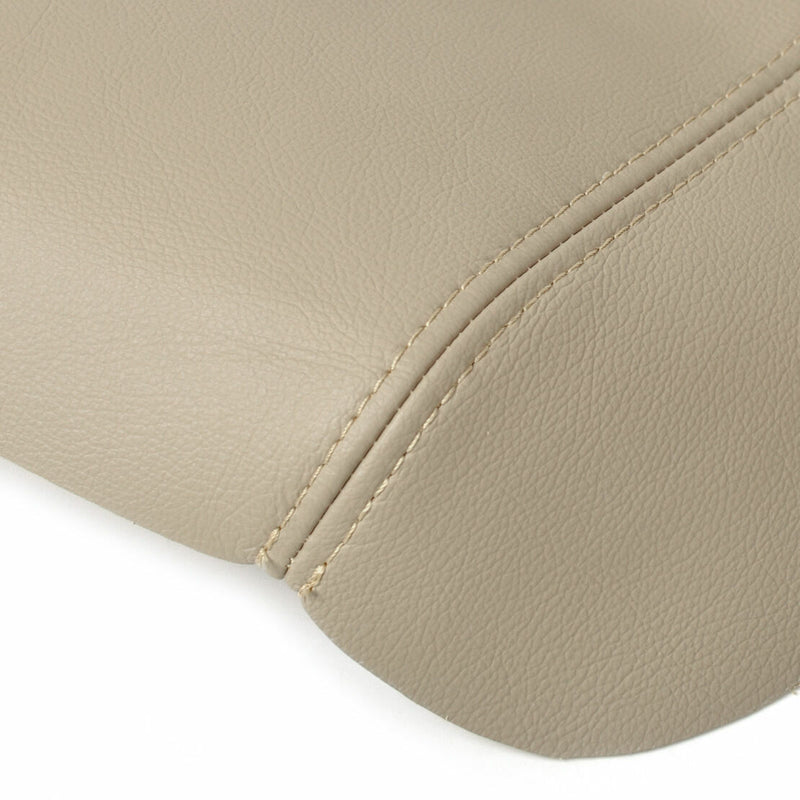 Beige Leather Console Lid Armrest Cover For Honda 2003-2007 Accord