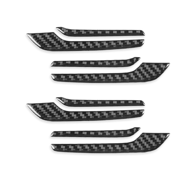 WXZOS Genuine Carbon Fiber Inner Door Handle Trim for Mercedes W206 C-class 2022-2024