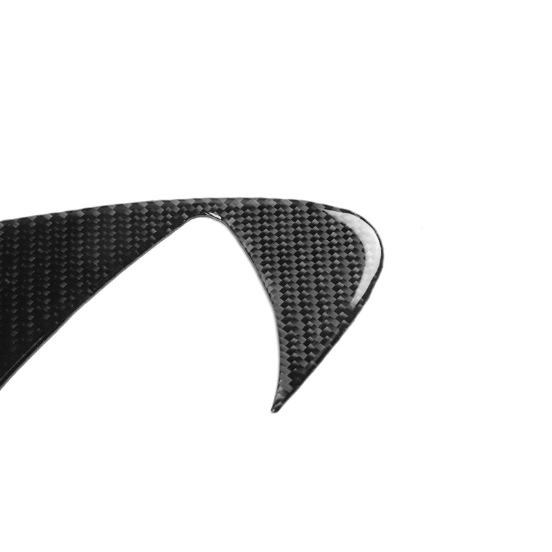 WXZOS Genuine Carbon Fiber RearView Mirior A-pillar Trim for Dodge Durango 2011-2019