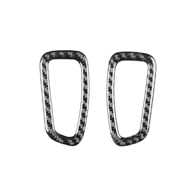 WXZOS Genuine Carbon Fiber A-Pillar Vent Trim for Chevrolet Corvette C8 2020-2024