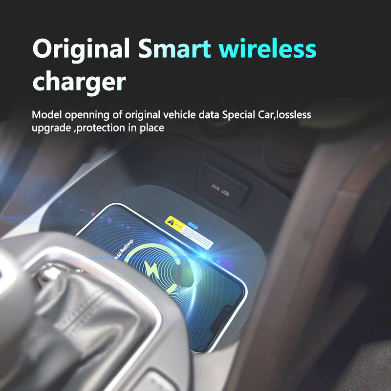 WXZOS Center Console Phone Wireless Fast Charging Pad for Hyundai ix45 2013-2017