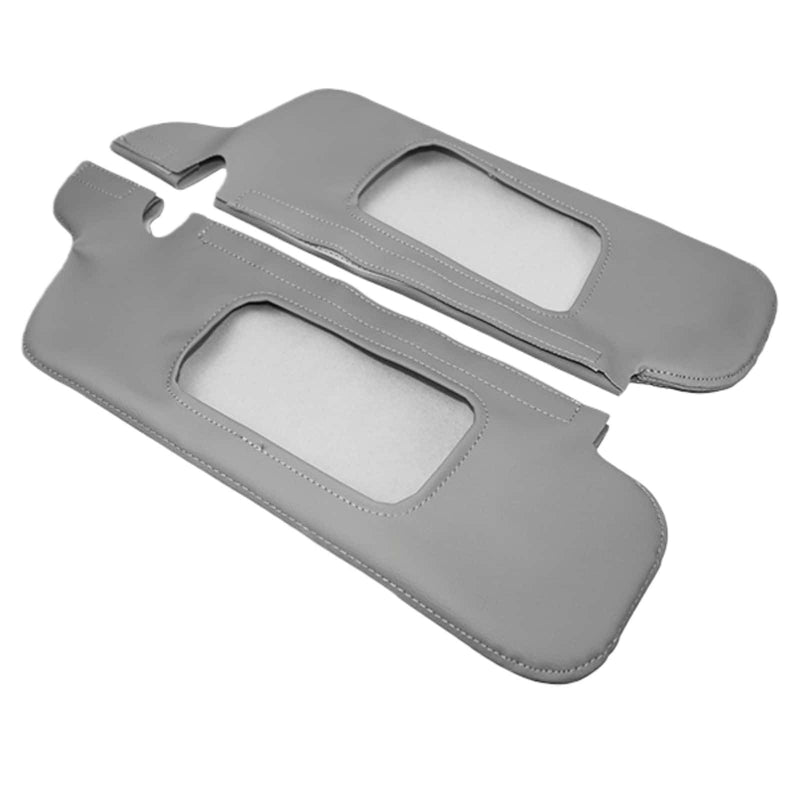 WXZOS 1PC PU Leather Sun Visor Protector Cover Trim for Ford Mustang 1994-2004