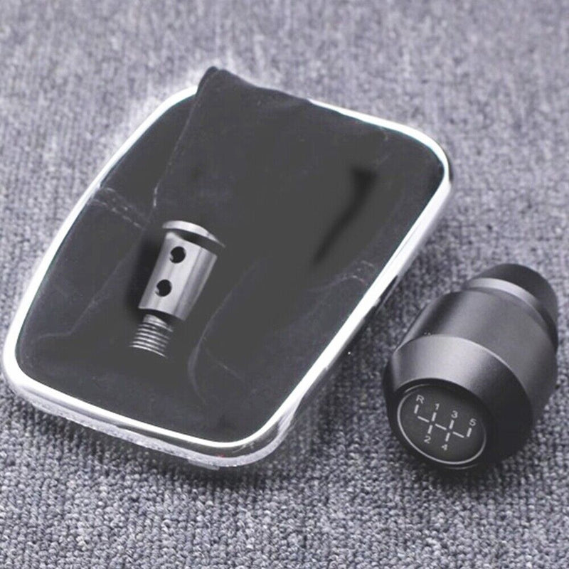 5 Speed Aluminum Alloy Gear Shift Knob w/Gaitor Boot for VW Jetta Bora 1999-2004