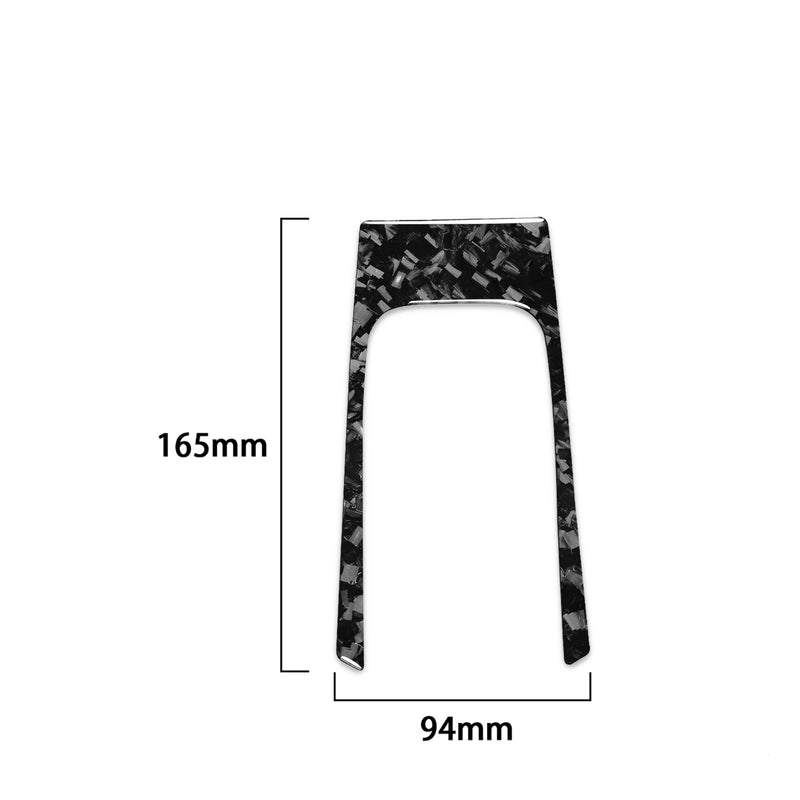 WXZOS Genuine Carbon Fiber Gear Shift Lever Panel Trim for Toyota Corolla 2019-2020