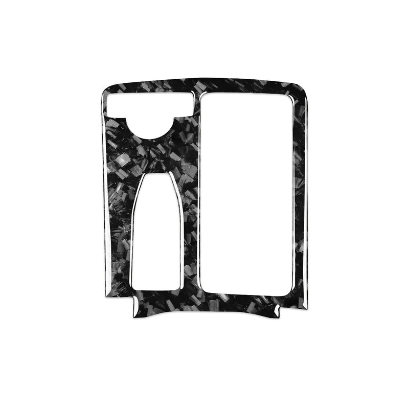 WXZOS Genuine Carbon Fiber Gear Shift Lever Trim for Mercedes W204 C-Class 2007-2013