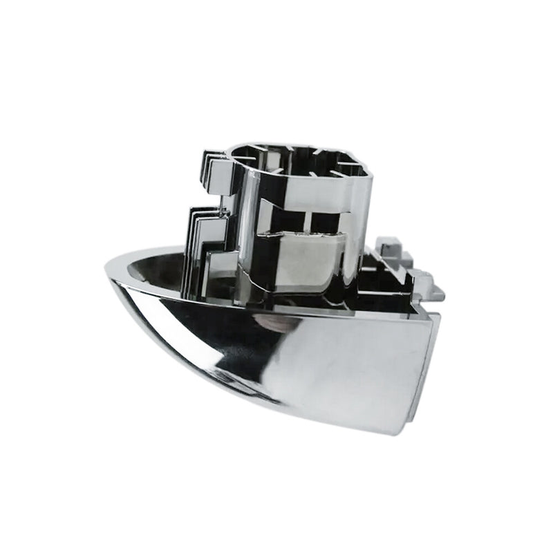 WXZOS 1PC Chrome Right Door Handle Cover Plug Cap for Maserati Levante(M161) 2016-2023