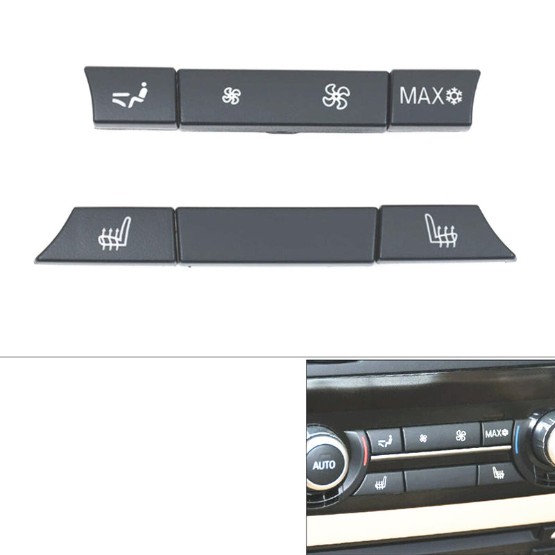 WXZOS Rear A/C Climate Control Switch Panel for BMW X5 F15 X6 F16 2015-2018