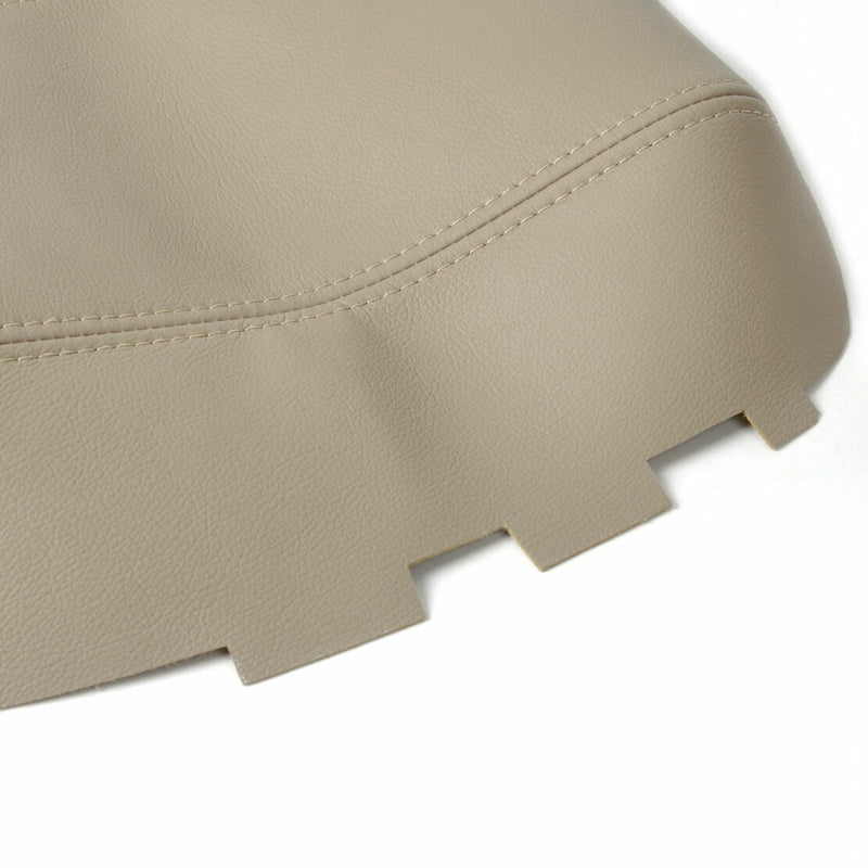 Beige Leather Console Lid Armrest Cover For Honda 2003-2007 Accord