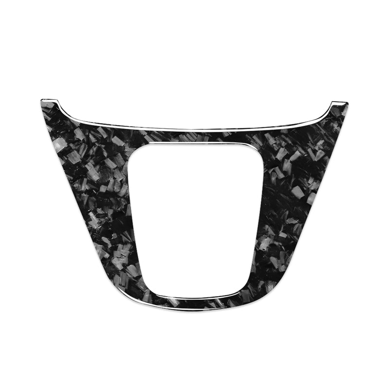 WXZOS Genuine Carbon Fiber Gear Shift Knob Lever Panel Trim for Honda CR-V 2007-2011