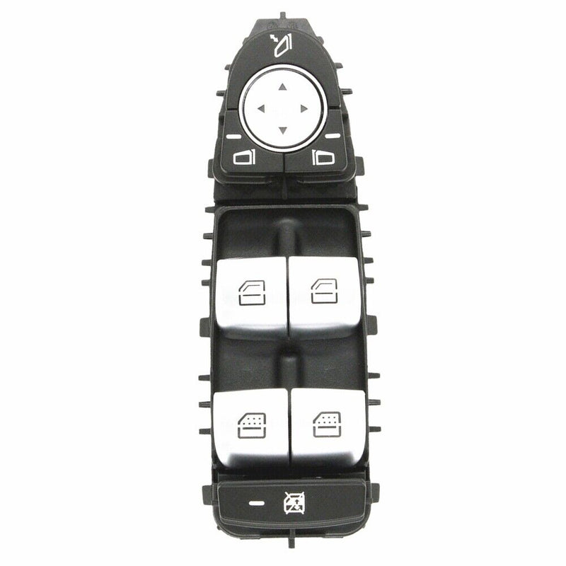 Black Left Master Power Window Switch for Benz E-Class W213 4Door 2017-2020 LHD