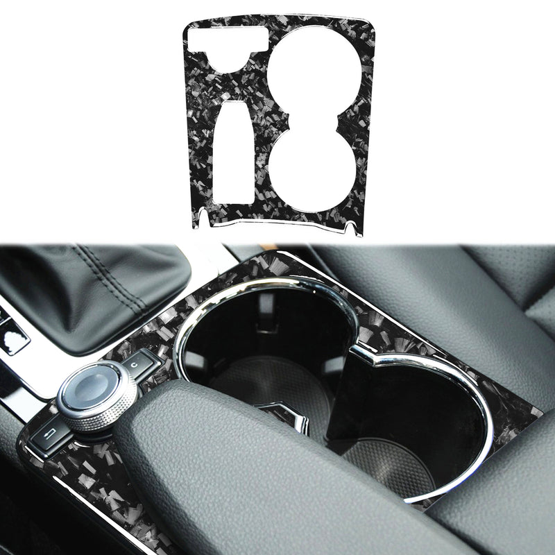 WXZOS Genuine Carbon Fiber Gear Shift Lever Trim for Mercedes W204 C-Class 2007-2013