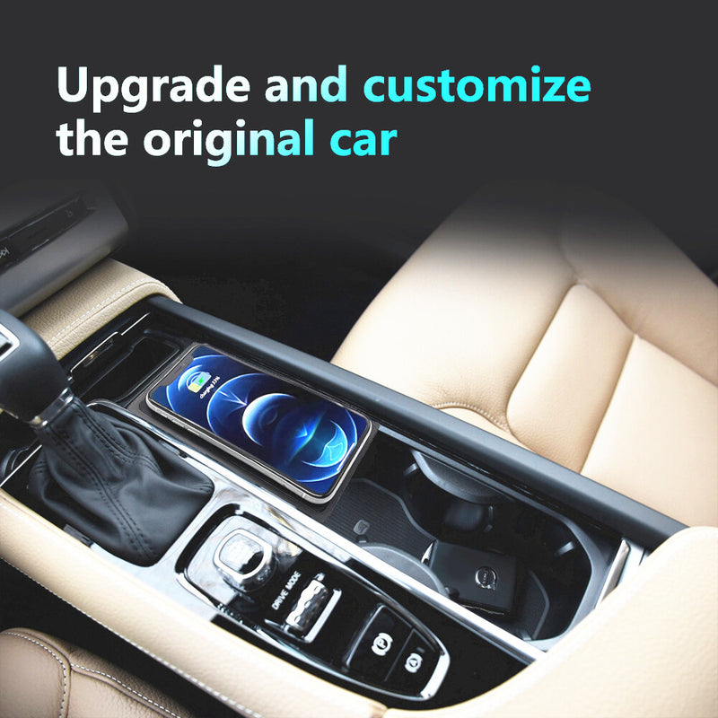 WXZOS Center Console Phone Wireless Fast Charging Pad for Volvo V90 2017-2020