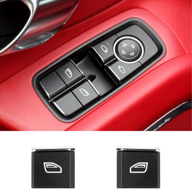WXZOS Master Power Window Switch Push Button Cap for Porsche 718 Cayman 982 2016-2023