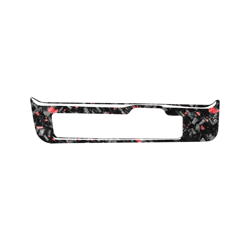 WXZOS Genuine Carbon Fiber Gear Shift Lever Panel Trim for Audi A5 S5 RS5 2008-2016