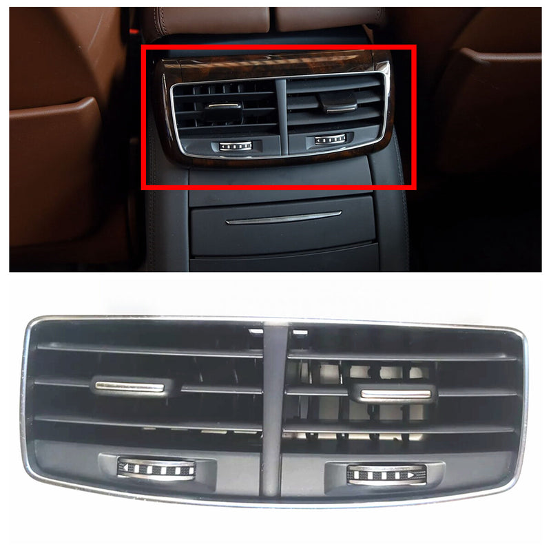 WXZOS Rear Air Outlet Vent Grille for Audi A8 D4 S8 A8 Quattro 2011-2017