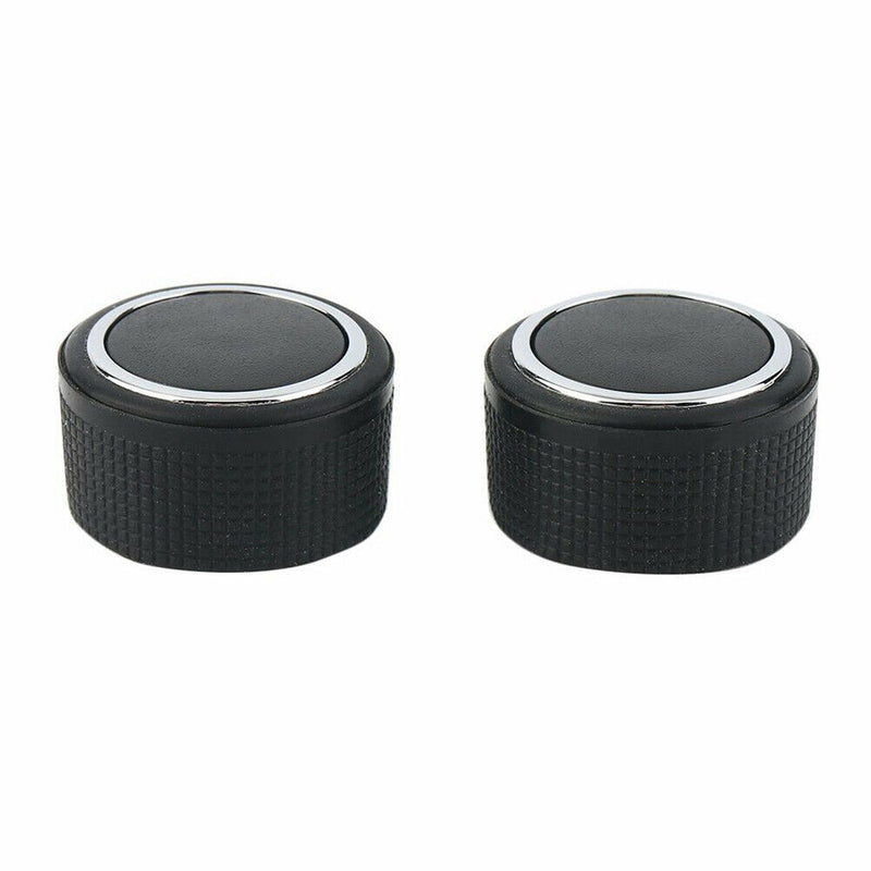 2Pcs Audio Radio Control Knob Button 22912547 For Chevrolet GMC Cadillac Buick