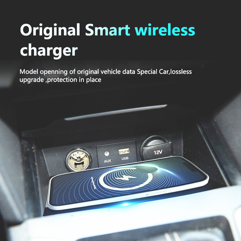 WXZOS Center Console Phone Wireless Fast Charging Pad for Hyundai Elantra 2016-2020