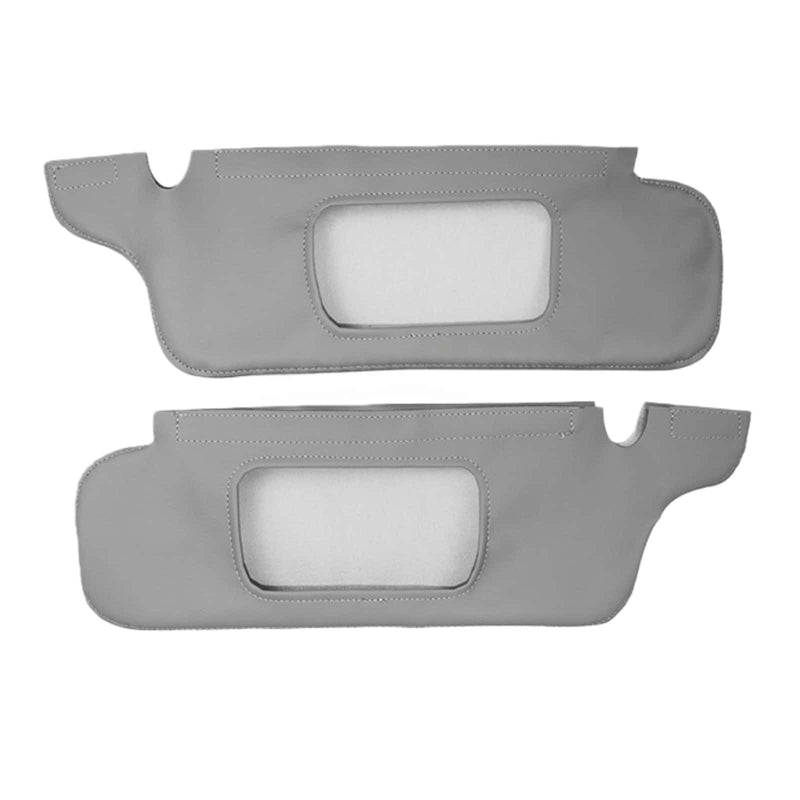 WXZOS 1PC PU Leather Sun Visor Protector Cover Trim for Ford Mustang 1994-2004
