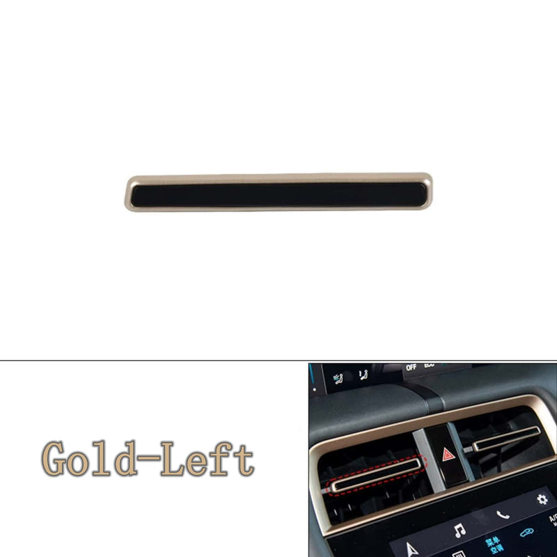WXZOS  Front Center Dashboard Air Vent Grille Strip Trim for Porsche Taycan 2019-2025